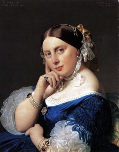 Porträt von Madame Ingres, geb. Ramel von Jean Auguste Dominique Ingres